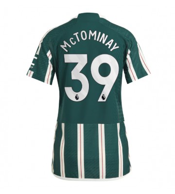 Manchester United Scott McTominay #39 Segunda Equipación Mujer 2023-24 Manga Corta